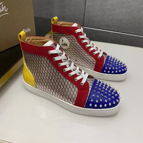 Replica Christian Louboutin High Top Shoes For Women #1388044 $98.00 USD for Wholesale