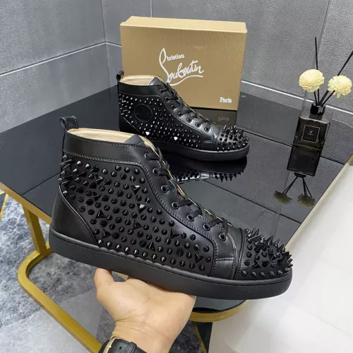 Cheap Christian Louboutin High Top Shoes For Women #1388047, $$98.00 USD On Christian Louboutin High Top Shoes