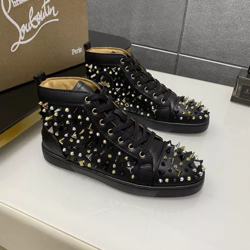 Replica Christian Louboutin High Top Shoes For Men #1388050 $98.00 USD for Wholesale
