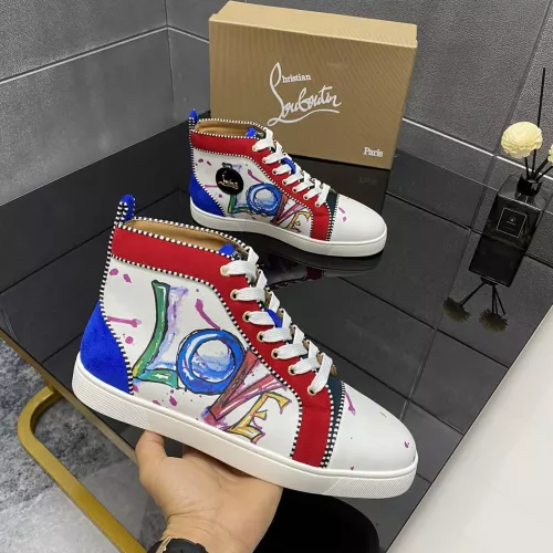Cheap Christian Louboutin High Top Shoes For Men #1388053, $$100.00 USD On Christian Louboutin High Top Shoes
