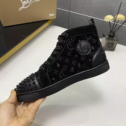 Replica Christian Louboutin High Top Shoes For Men #1388064 $100.00 USD for Wholesale