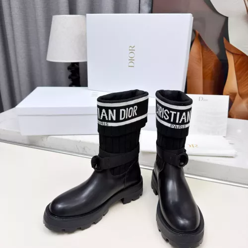 Replica Christian Dior Boots For Women #1388265 $118.00 USD for Wholesale