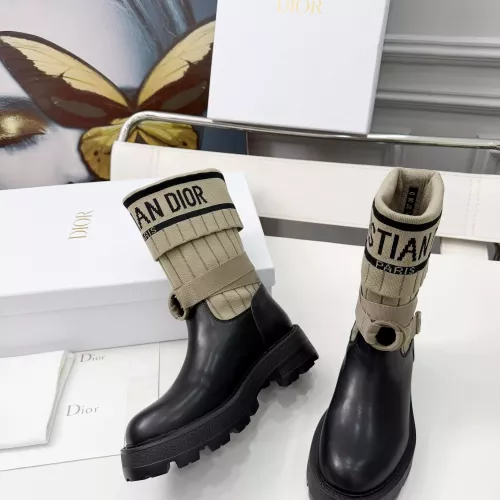 Replica Christian Dior Boots For Women #1388266 $118.00 USD for Wholesale