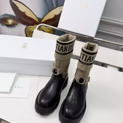 Replica Christian Dior Boots For Women #1388266 $118.00 USD for Wholesale