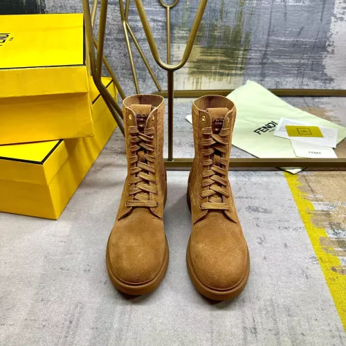 Replica Fendi Fashion Boots For Women #1388275 $108.00 USD for Wholesale