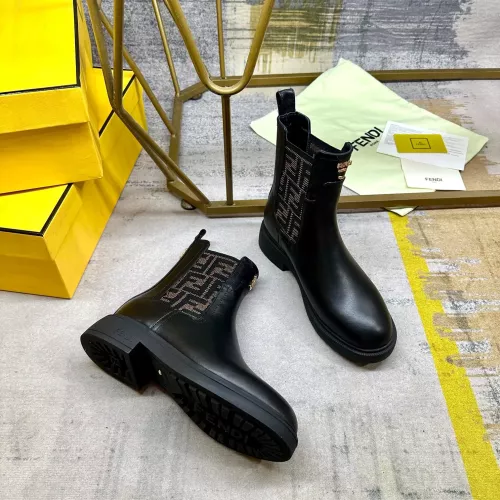 Replica Fendi Fashion Boots For Women #1388276 $108.00 USD for Wholesale