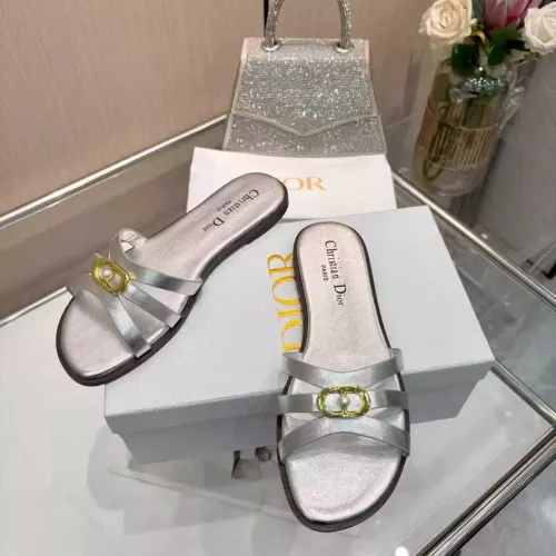 Replica Christian Dior Slippers For Women #1388288 $82.00 USD for Wholesale
