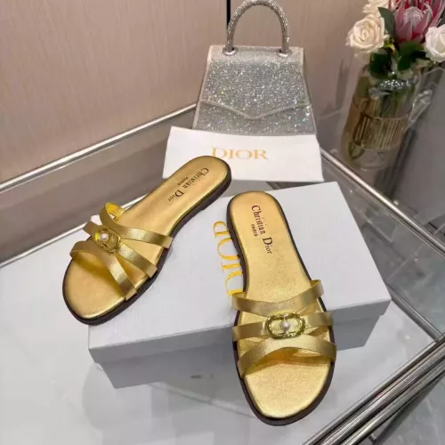 Replica Christian Dior Slippers For Women #1388289 $82.00 USD for Wholesale