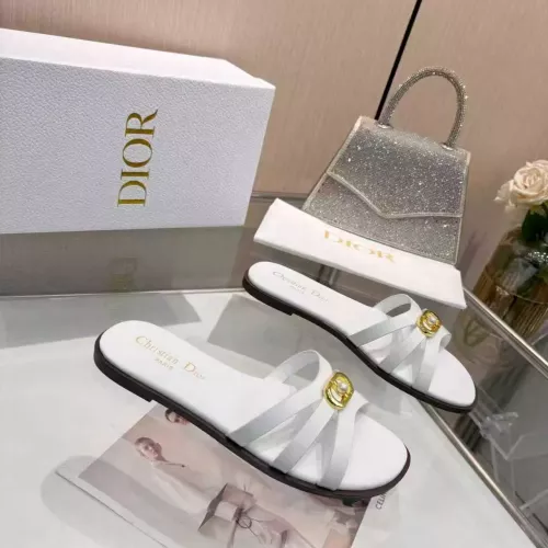 Replica Christian Dior Slippers For Women #1388290 $82.00 USD for Wholesale