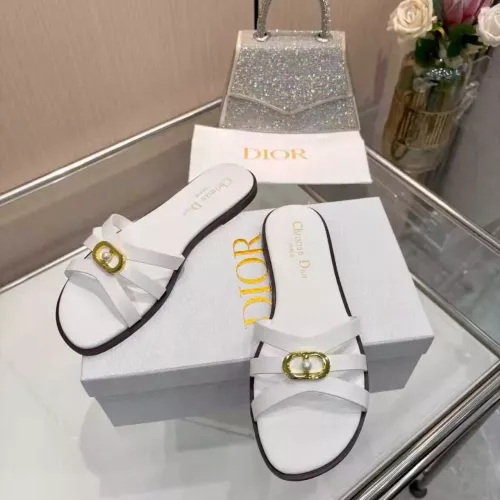 Replica Christian Dior Slippers For Women #1388290 $82.00 USD for Wholesale