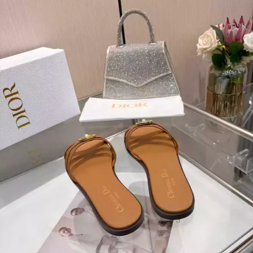 Replica Christian Dior Slippers For Women #1388292 $82.00 USD for Wholesale