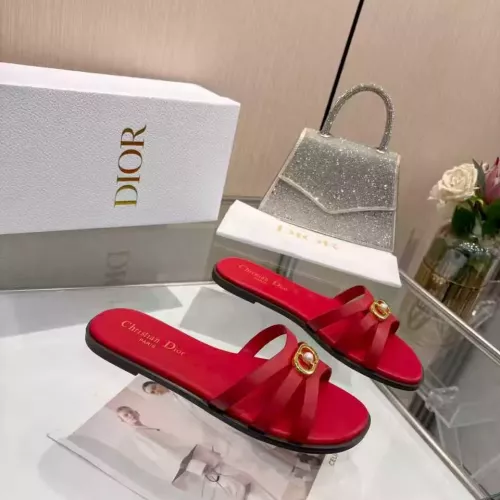 Replica Christian Dior Slippers For Women #1388294 $82.00 USD for Wholesale