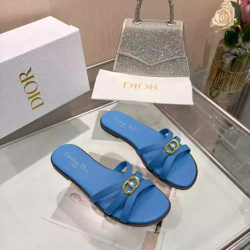 Replica Christian Dior Slippers For Women #1388296 $82.00 USD for Wholesale