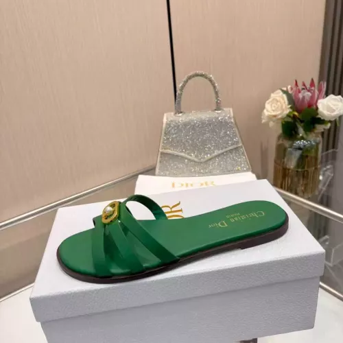 Replica Christian Dior Slippers For Women #1388297 $82.00 USD for Wholesale