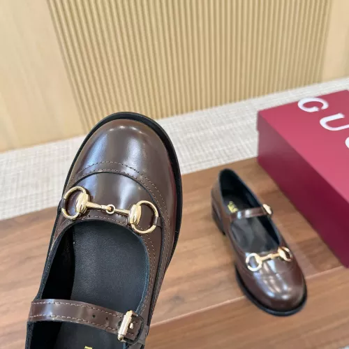 Replica Gucci Oxfords Shoes For Women #1388391 $108.00 USD for Wholesale