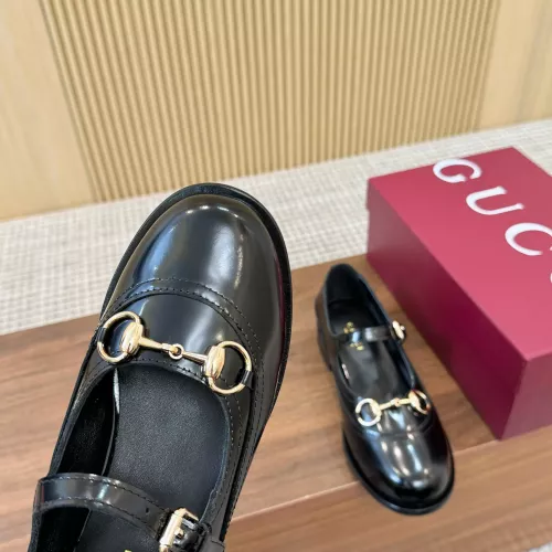 Replica Gucci Oxfords Shoes For Women #1388392 $108.00 USD for Wholesale