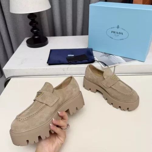 Replica Prada Loafers For Women #1388396 $100.00 USD for Wholesale