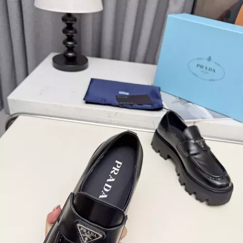 Replica Prada Loafers For Women #1388399 $100.00 USD for Wholesale