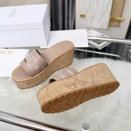 Replica Christian Dior Slippers For Women #1388458 $85.00 USD for Wholesale