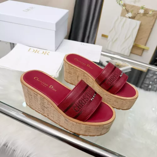 Replica Christian Dior Slippers For Women #1388459 $85.00 USD for Wholesale
