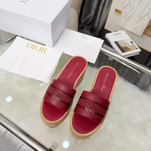 Replica Christian Dior Slippers For Women #1388459 $85.00 USD for Wholesale