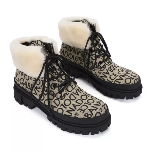 Cheap Dolce &amp; Gabbana D&amp;G Boots For Men #1388480, $$132.00 USD On Dolce &amp; Gabbana D&amp;G Boots