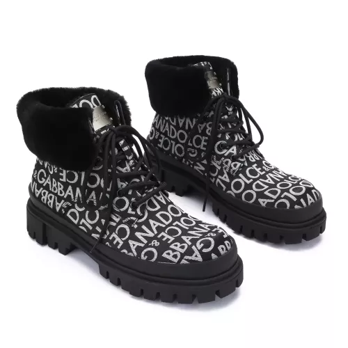 Cheap Dolce &amp; Gabbana D&amp;G Boots For Men #1388482, $$132.00 USD On Dolce &amp; Gabbana D&amp;G Boots