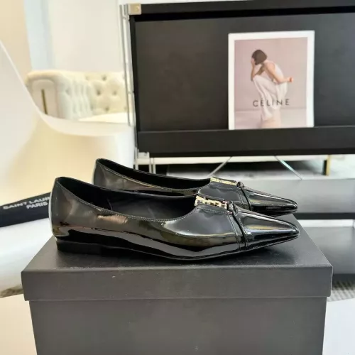 Replica Yves Saint Laurent YSL Flat Shoes For Women #1388547 $108.00 USD for Wholesale