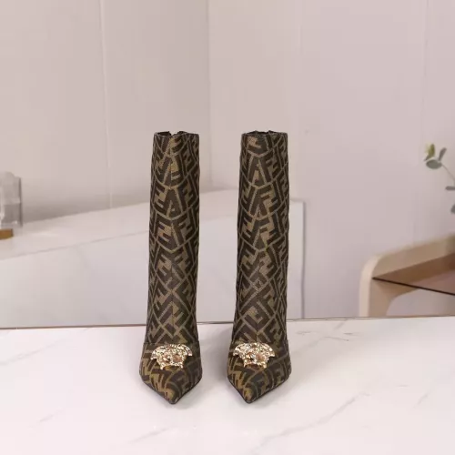 Replica Versace Boots For Women #1388585 $112.00 USD for Wholesale