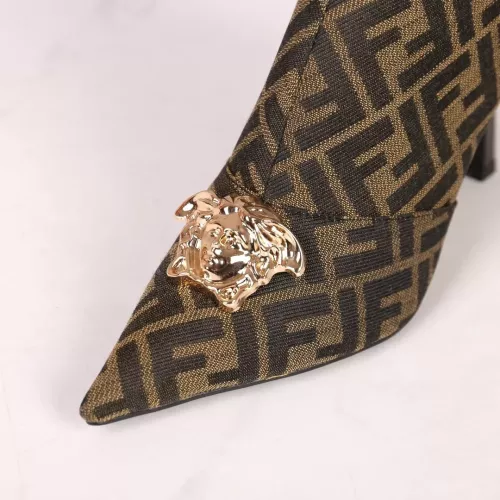 Replica Versace Boots For Women #1388585 $112.00 USD for Wholesale