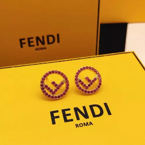 Replica Fendi Earrings For Women #1388708 $27.00 USD for Wholesale
