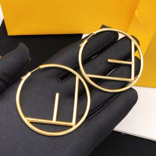 Replica Fendi Earrings For Women #1388715 $32.00 USD for Wholesale