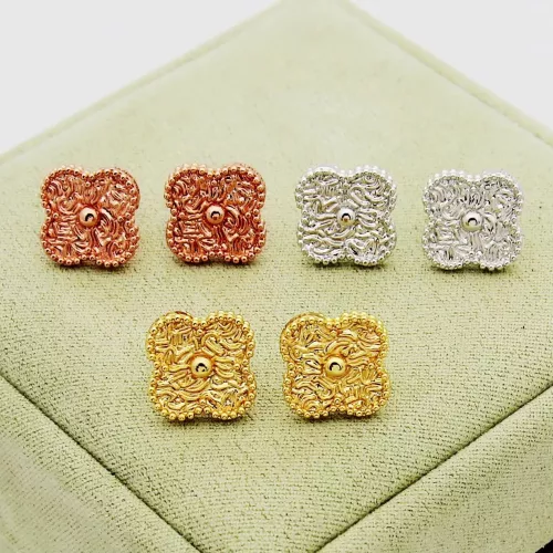 Replica Van Cleef & Arpels Earrings For Women #1388765 $25.00 USD for Wholesale