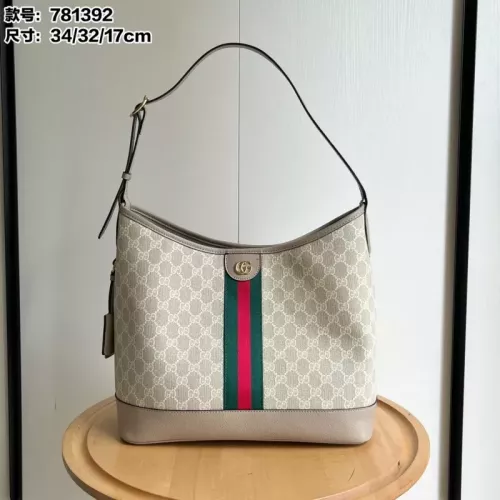 Cheap Gucci AAA Quality Shoulder Bags For Women #1389390, $$72.00 USD On Gucci AAA Quality Shoulder Bags
