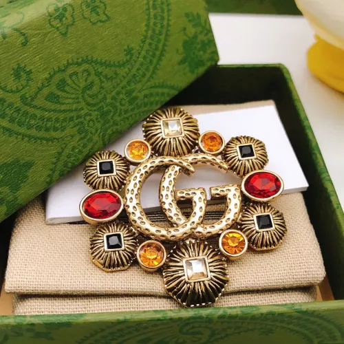 Replica Gucci Brooches For Women #1389470 $29.00 USD for Wholesale