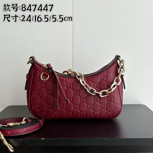Cheap Gucci AAA Quality Shoulder Bags For Women #1389491, $$72.00 USD On Gucci AAA Quality Shoulder Bags