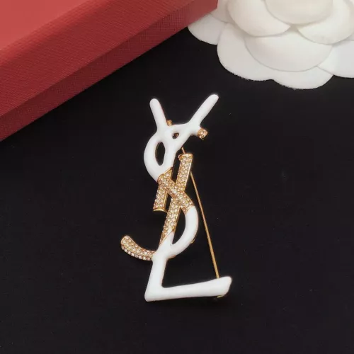 Replica Yves Saint Laurent Brooches For Women #1389543 $29.00 USD for Wholesale