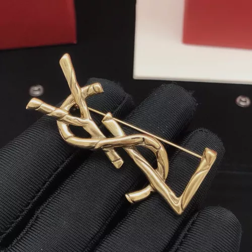 Replica Yves Saint Laurent Brooches For Women #1389544 $27.00 USD for Wholesale