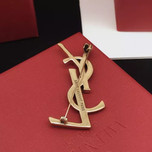 Replica Yves Saint Laurent Brooches For Women #1389546 $29.00 USD for Wholesale