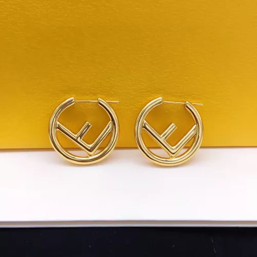 Replica Fendi Earrings For Women #1389599 $27.00 USD for Wholesale