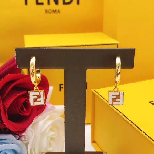 Replica Fendi Earrings For Women #1389603 $27.00 USD for Wholesale