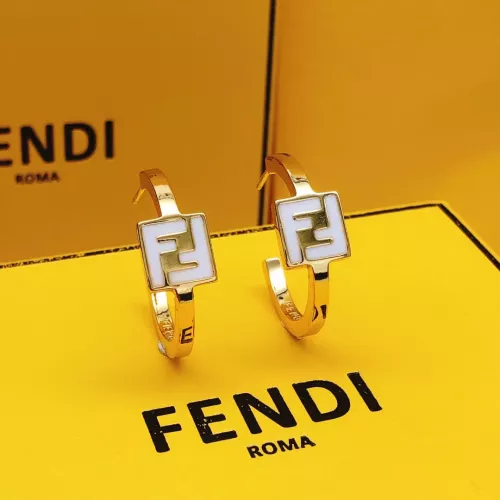 Replica Fendi Earrings For Women #1389604 $27.00 USD for Wholesale