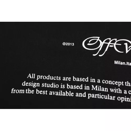 Replica Off-White T-Shirts Short Sleeved For Unisex #1389815 $40.00 USD for Wholesale