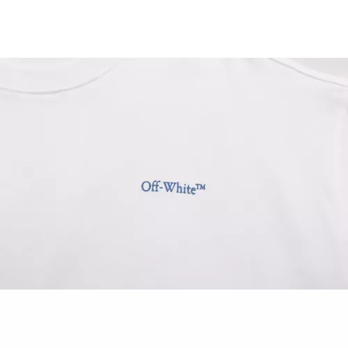 Replica Off-White T-Shirts Short Sleeved For Unisex #1389840 $40.00 USD for Wholesale