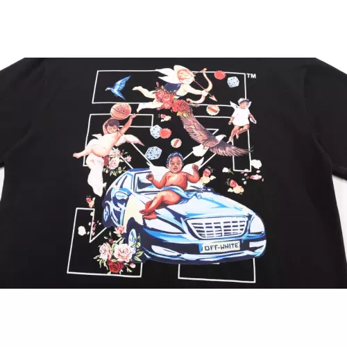 Replica Off-White T-Shirts Short Sleeved For Unisex #1389843 $40.00 USD for Wholesale