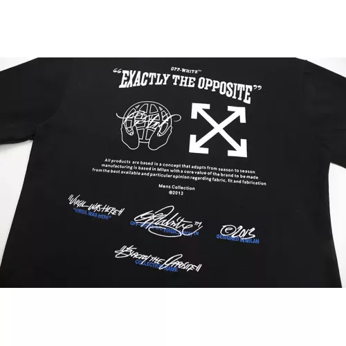 Replica Off-White T-Shirts Short Sleeved For Unisex #1389864 $42.00 USD for Wholesale