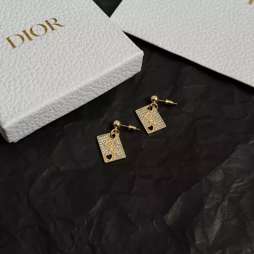 Replica Christian Dior Earrings For Women #1389925 $38.00 USD for Wholesale
