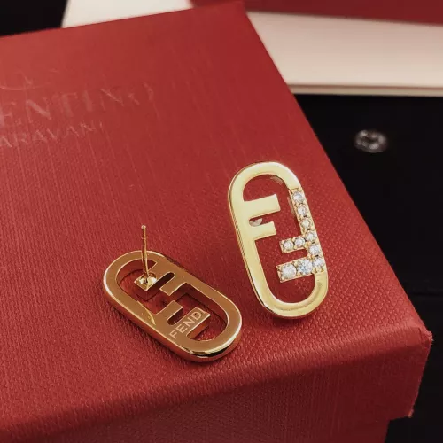 Replica Fendi Earrings For Women #1389992 $29.00 USD for Wholesale