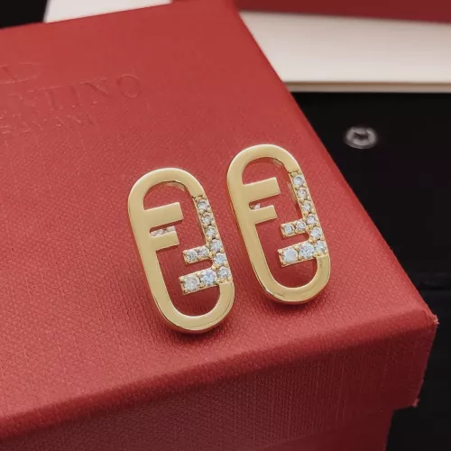 Replica Fendi Earrings For Women #1389992 $29.00 USD for Wholesale