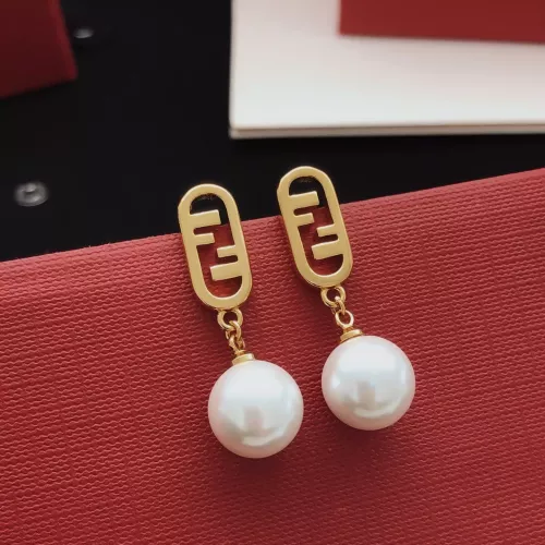 Cheap Fendi Earrings For Women #1390013, $$27.00 USD On Fendi Earrings